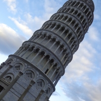 Posing in Pisa